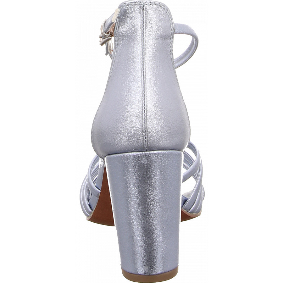 Marco Tozzi Damen Sandalette Sandalette In Silber, Platin