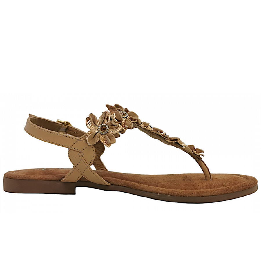 Marco Tozzi Damen Premio Sandale In 344 Taupe Comb