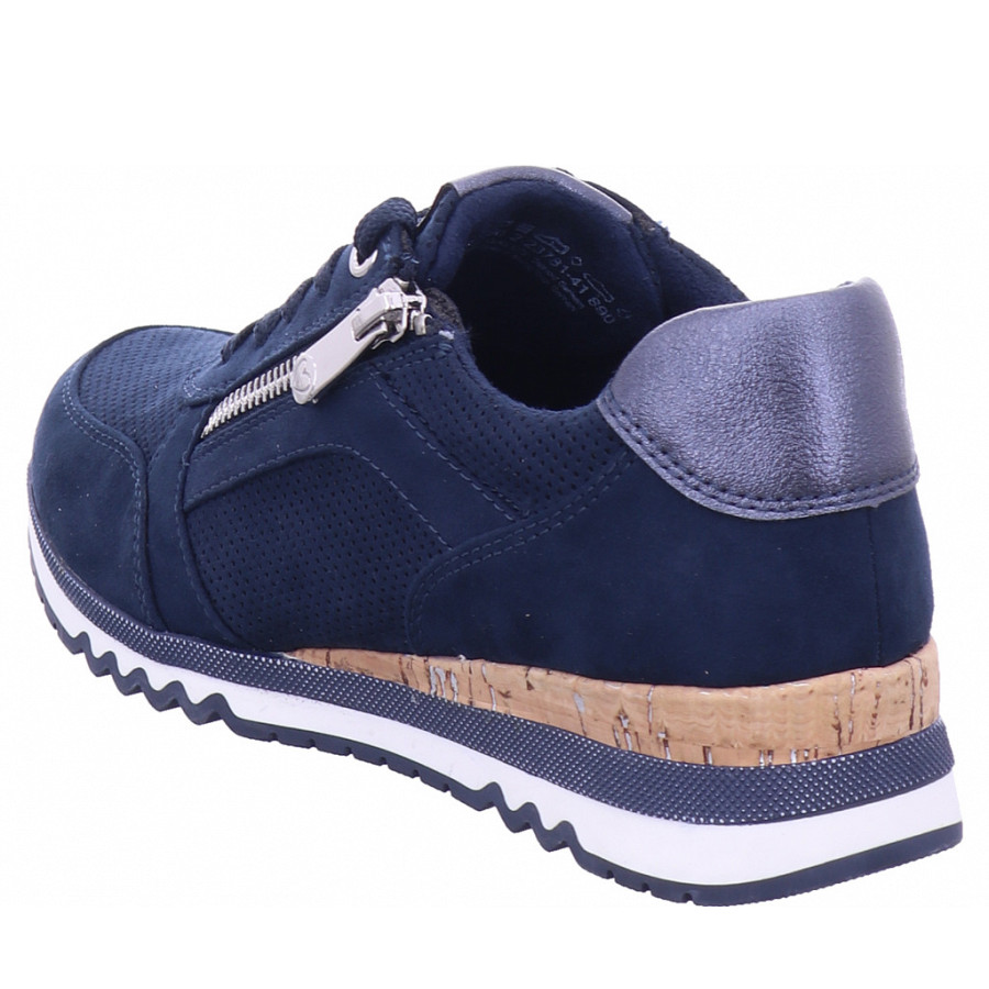 Marco Tozzi Damen Halbschuh In Blau