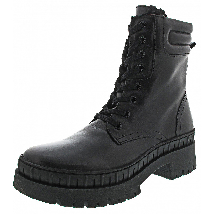 Marco Tozzi Damen Schnürstiefelette In Black