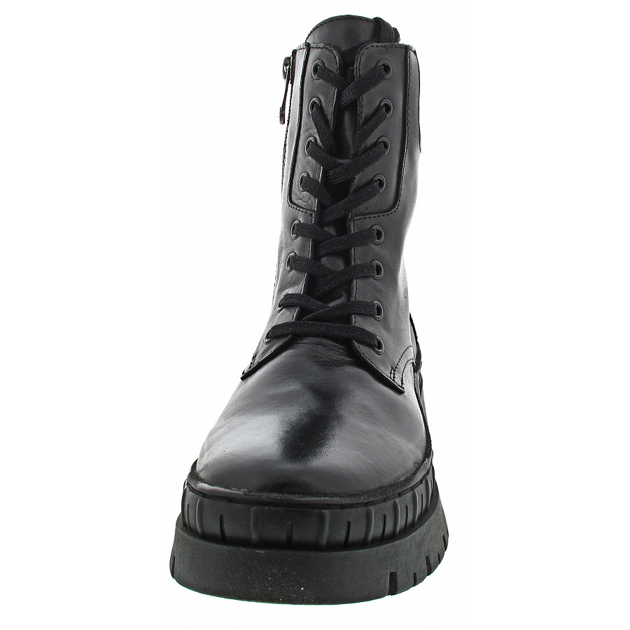 Marco Tozzi Damen Schnürstiefelette In Black
