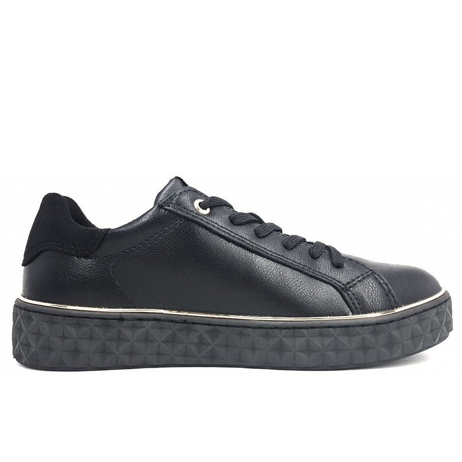 Marco Tozzi Damen Sneaker In 085-Black Gold