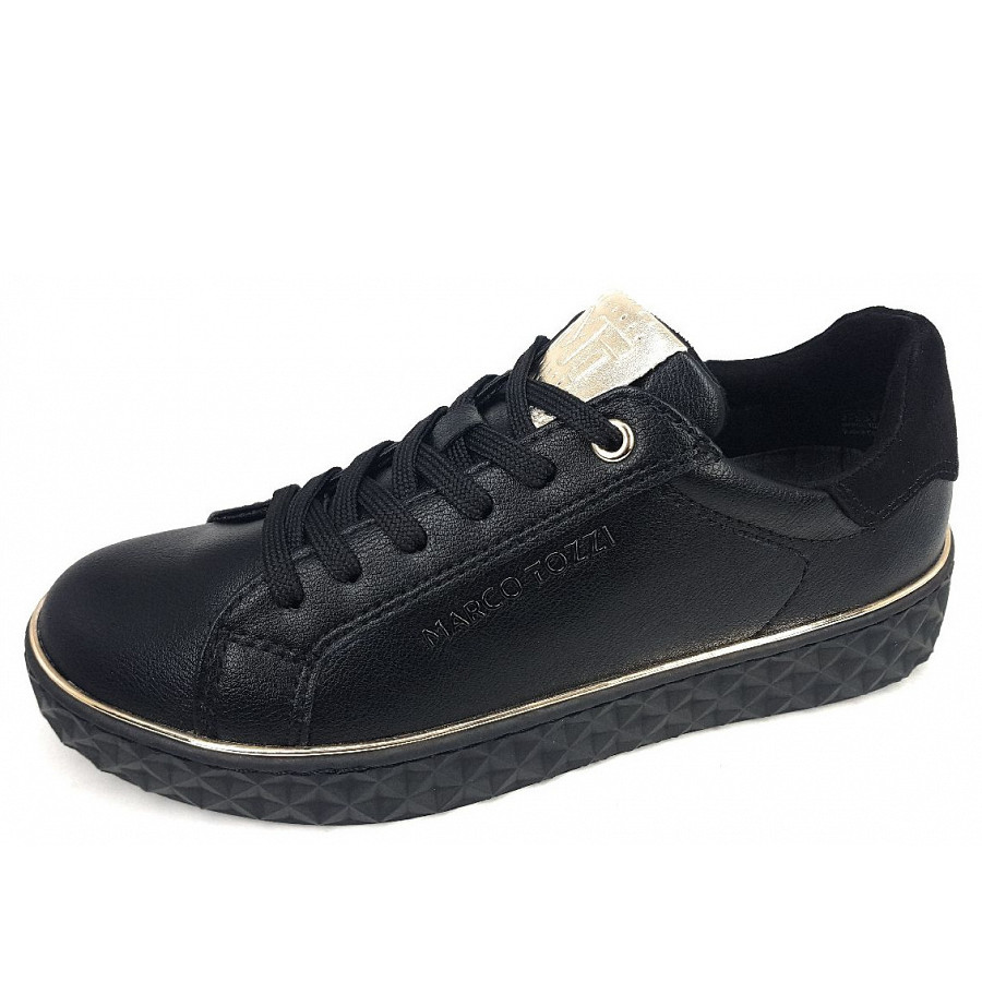 Marco Tozzi Damen Sneaker In 085-Black Gold