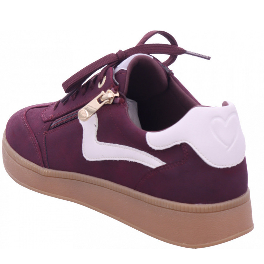 Marco Tozzi Damen Halbschuh In Bordo