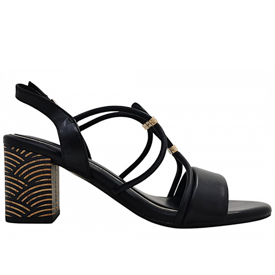 Marco Tozzi Damen Sandalette In Black 001