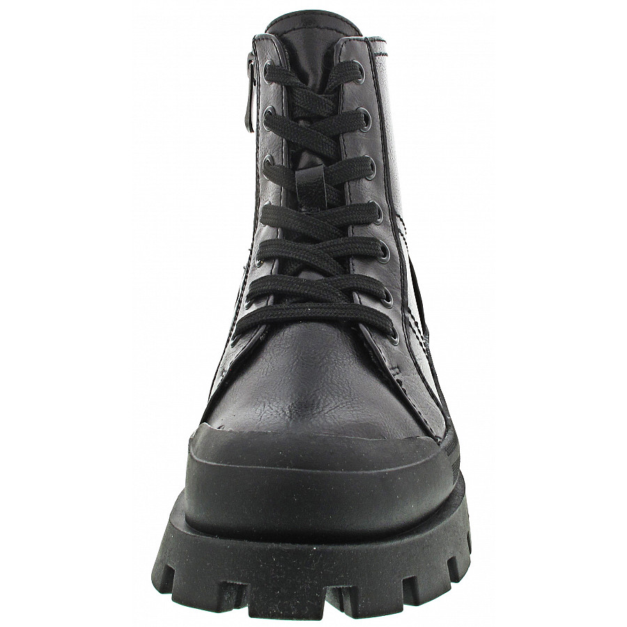 Marco Tozzi Damen Schnürstiefelette In Black
