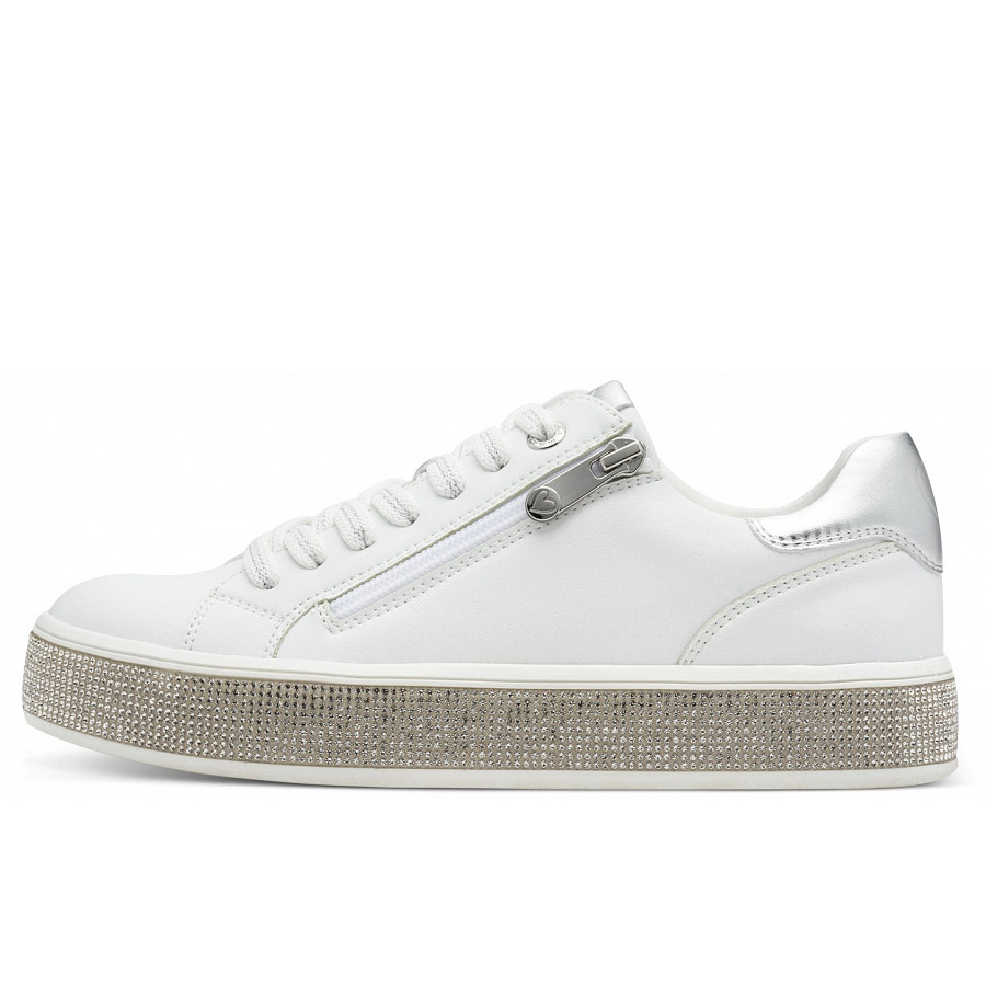 Marco Tozzi Damen Sneaker In White Combi