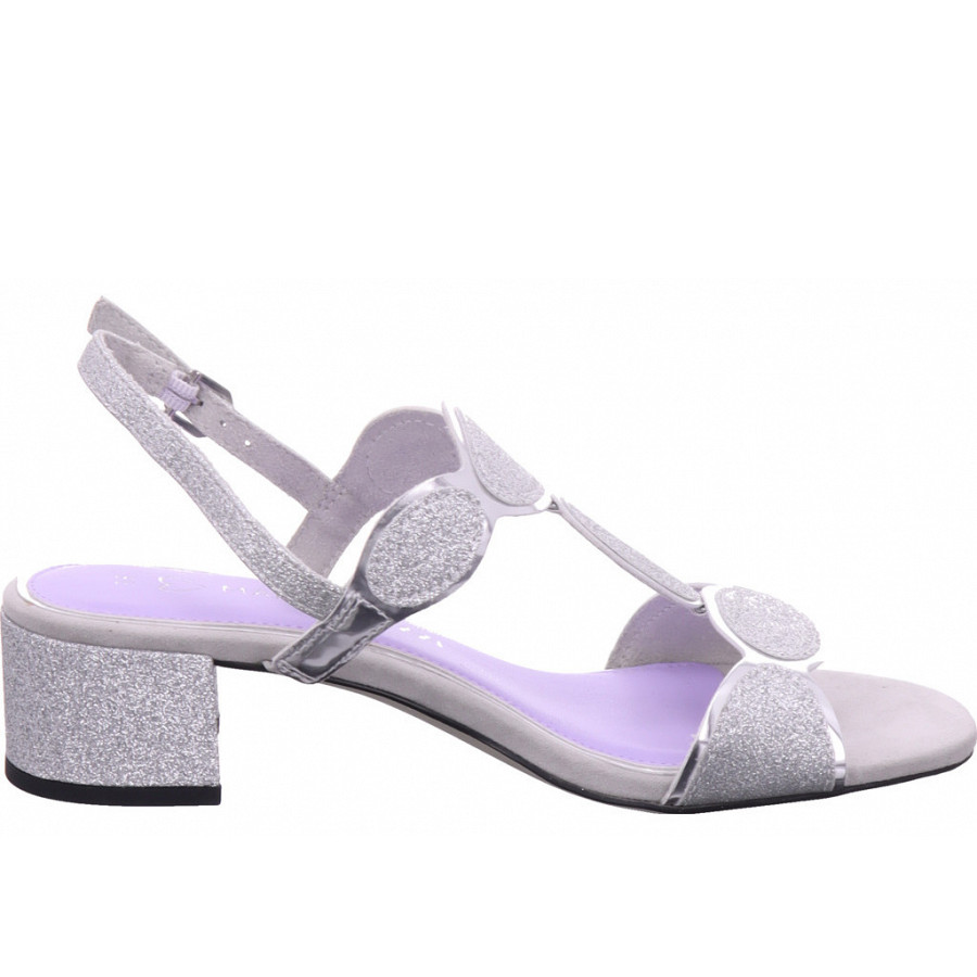 Marco Tozzi Damen Sandalette In Silber