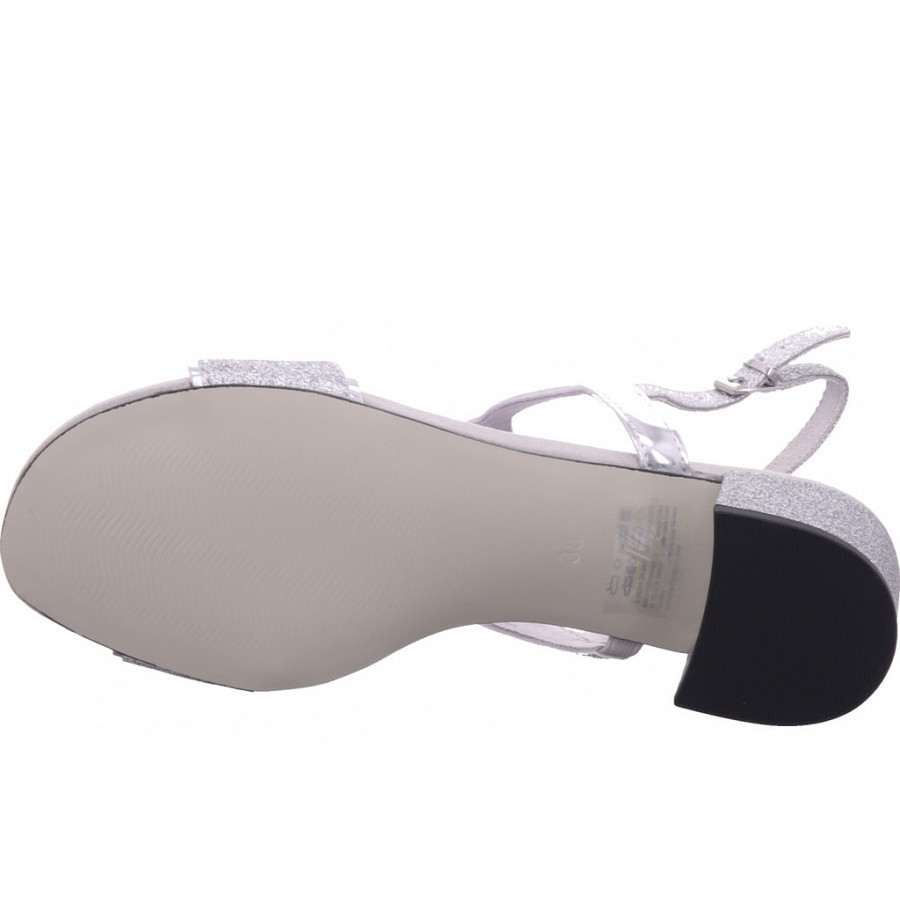 Marco Tozzi Damen Sandalette In Silber