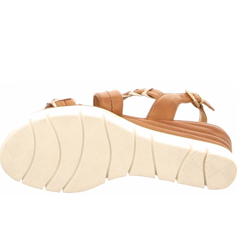 Marco Tozzi Damen Sandalette Sandalette In Braun