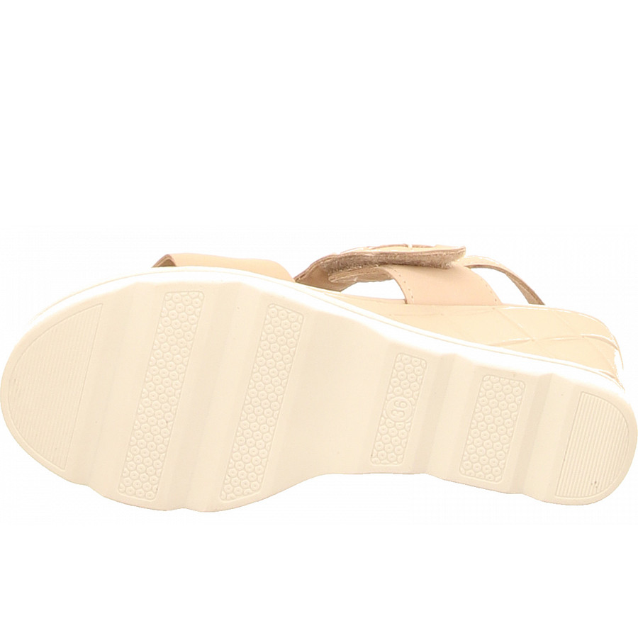Marco Tozzi Damen Sandalette In Creme