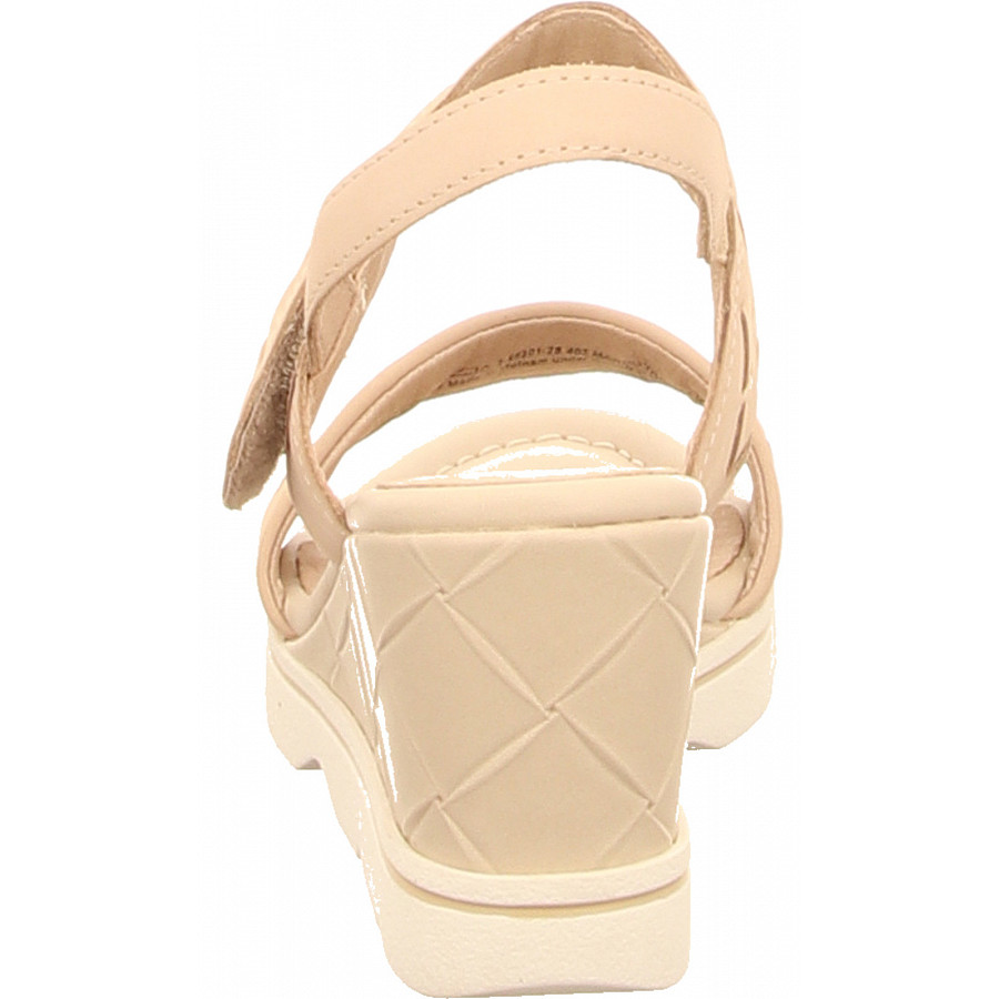 Marco Tozzi Damen Sandalette In Creme