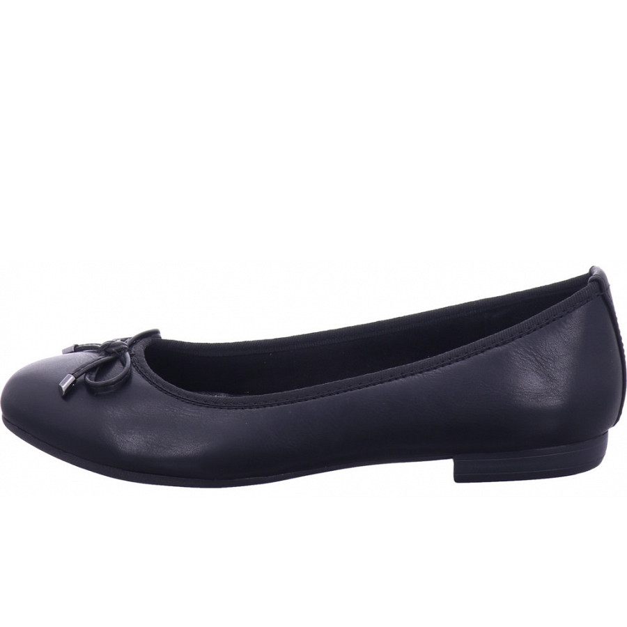 Marco Tozzi Damen Woms Ballerina Ballerina In Schwarz