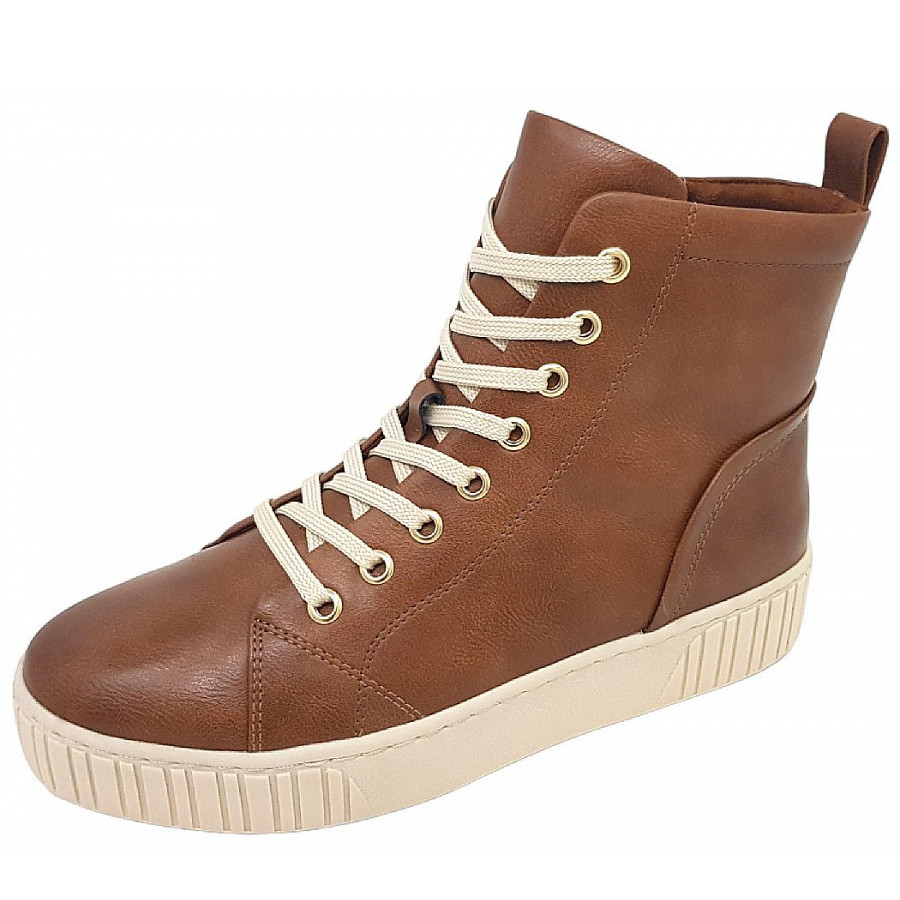 Marco Tozzi Damen Marco Tozzi Damen Schnürstiefel In 305- Cognac