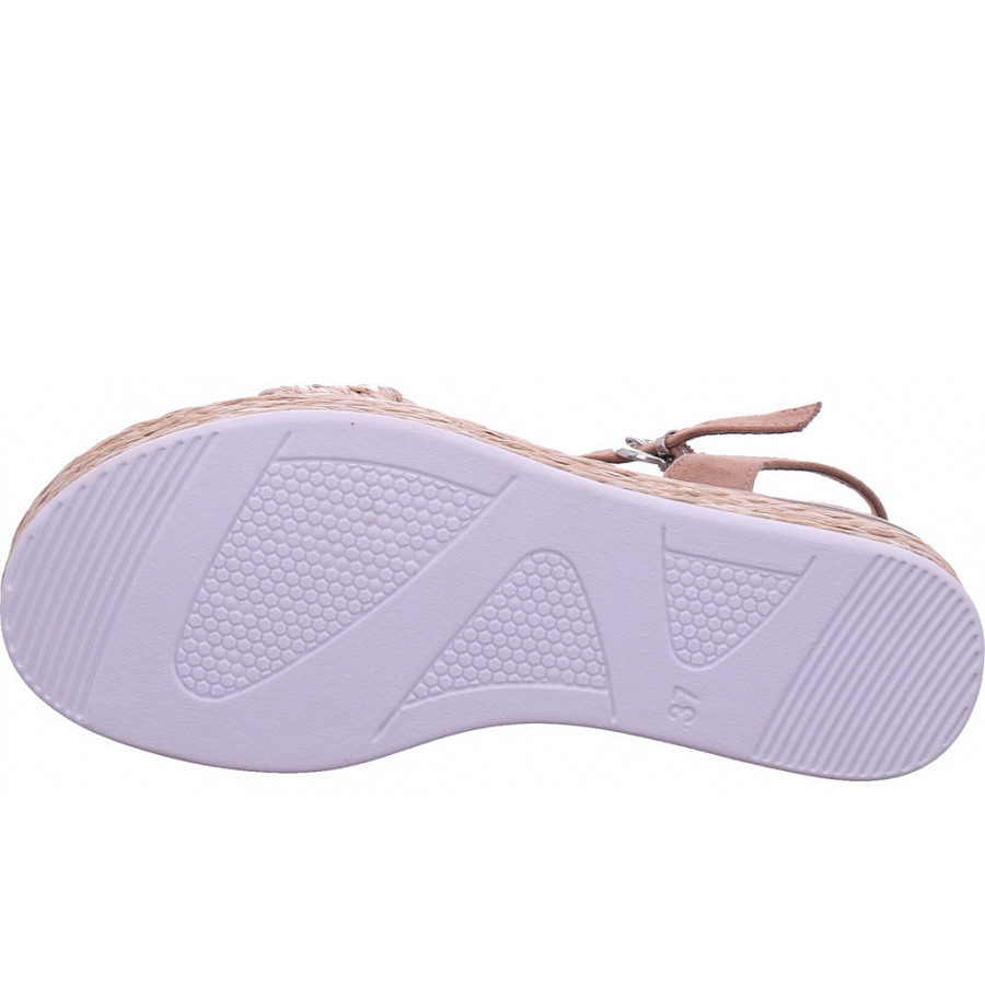 Marco Tozzi Damen Damen Sandalette Sandalette In Hell Braun