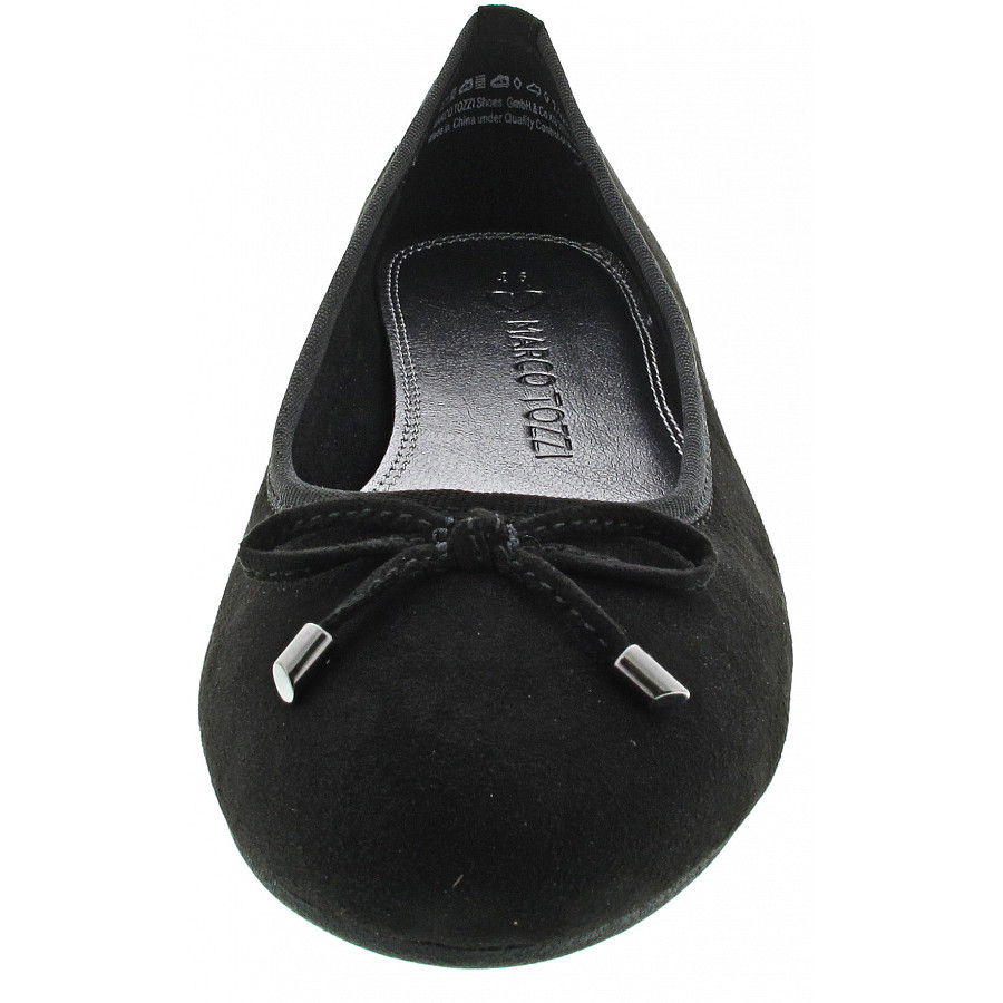 Marco Tozzi Damen Ballerina In Black