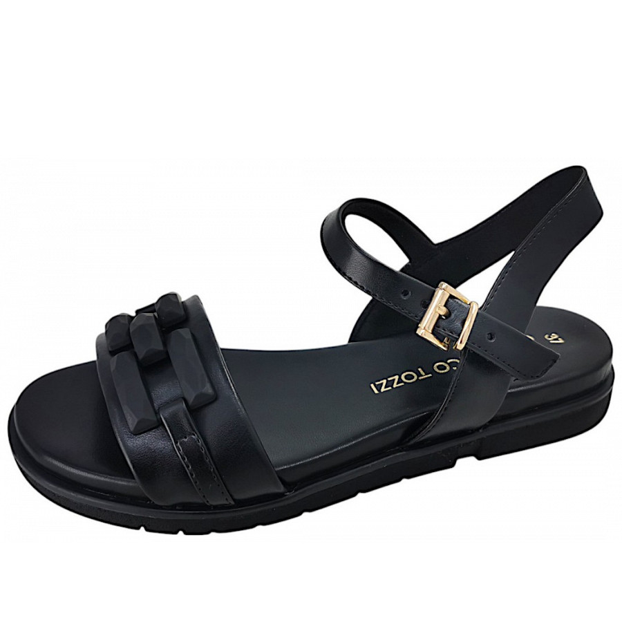 Marco Tozzi Damen Sandalette In Black 001