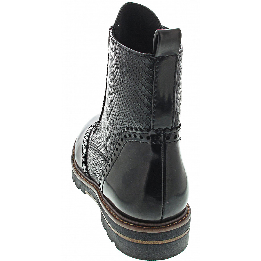 Marco Tozzi Damen Schnürstiefelette In Black Comb