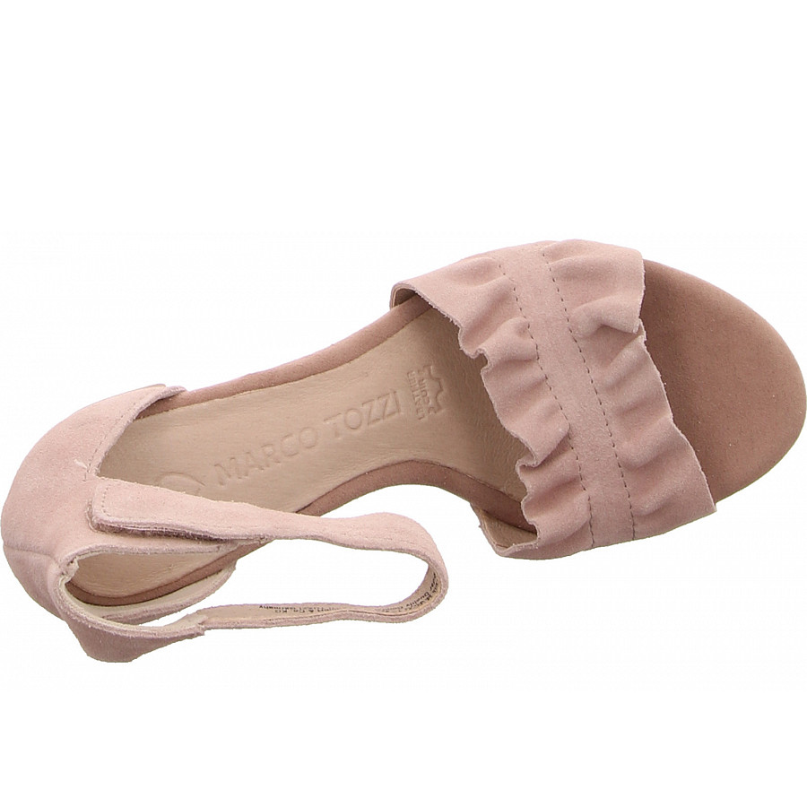 Marco Tozzi Damen Sandalette Sandalette In Rose