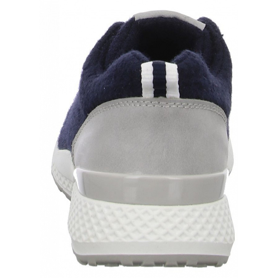 Marco Tozzi Damen Sportliche Schnürer In Navy